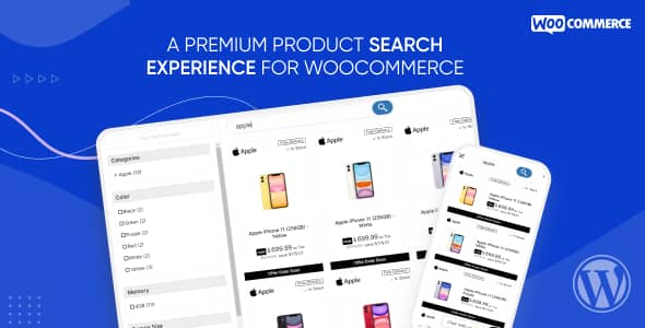 WooSearch v1.0.5 – Popup Product Search & Filters for WooCommerce Free