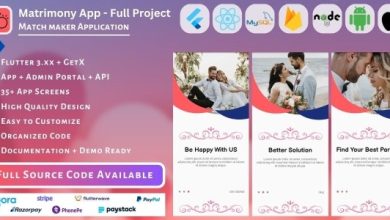 Matrimony App v1.3 Nulled - Match Maker - Full Project (Mobile App, Admin Panel, API, Database)