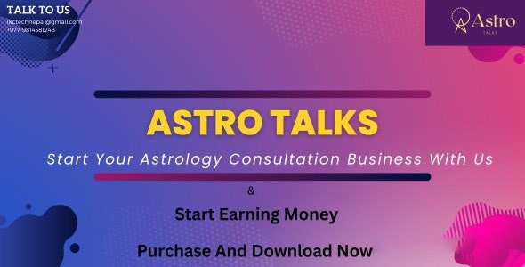 AstroTalks v2.0 Nulled - Astrology Consultation & Kundali Maker App