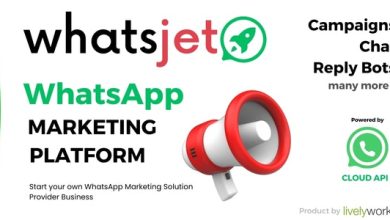WhatsJet SaaS v1.1.1 Nulled - A WhatsApp Marketing Platform with Bulk Sending, Campaigns & Chat Bots