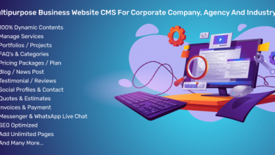 Multipurpose Business Website CMS For Corporate Company, Agency And Industry v4.1.0 Free