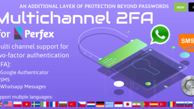 Multichannel Two Factor Authentication for Perfex CRM v1.0.1 Free