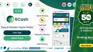 6Cash v4.2 Nulled - Digital Wallet Mobile App with Laravel Admin Panel