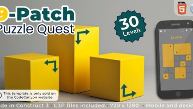9-Patch Puzzle Quest v1.0 Nulled - HTML5 Puzzle game
