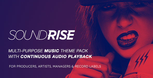 SoundRise v1.6 Nulled - Artists, Producers and Record Labels Theme