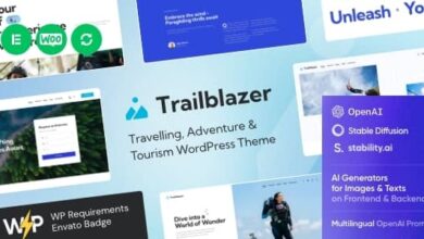 Trailblazer v1.0 Nulled - Travel Theme + AI