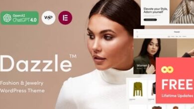 Dazzle v1.0 Nulled - Fashion & Jewelry WordPress Theme