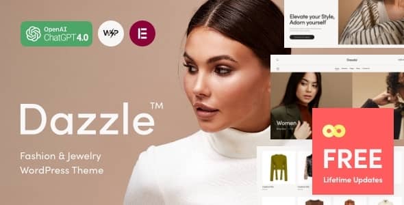 Dazzle v1.0 Nulled - Fashion & Jewelry WordPress Theme