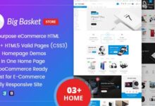Big Basket Nulled - Multipurpose e-commerce HTML Template