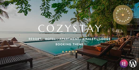 CozyStay v1.3.0 Nulled - Hotel Booking WordPress Theme