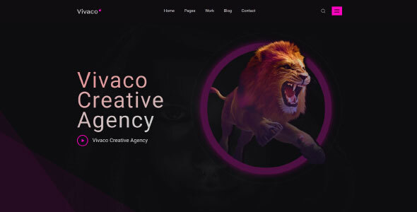 Vivaco v2.0 Nulled - Multipurpose Creative WordPress Theme