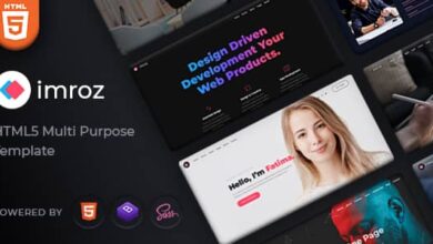 Imroz Nulled - Agency and Portfolio Template