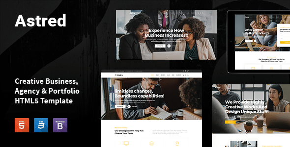 Astred Nulled - Modern Multi-Purpose HTML Template