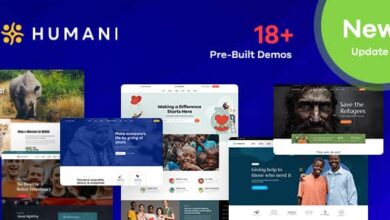 Humani v1.2.2 Nulled - Nonprofit & Charity WordPress Theme