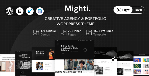 Mighti v1.0.4 Nulled - Creative Agency & Portfolio WordPress Theme