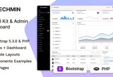 Techmin Nulled - PHP Bootstrap UI Kit & Admin Dashboard Template