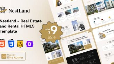 NestLand Nulled - Real Estate HTML5 Template