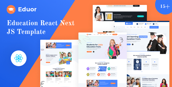 Eduor Nulled - Education React NextJs Template