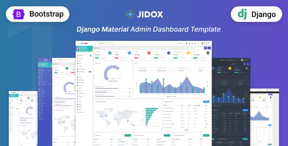 Jidox Nulled - Django Admin Dashboard Template