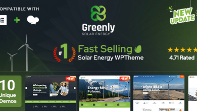 Greenly v7.1 Nulled - Ecology & Solar Energy WordPress Theme