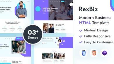 Rexbiz Nulled - Corporate Agency HTML Template