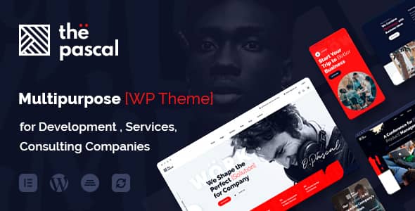 thePascal v1.0.12 Nulled - Multipurpose Business WordPress Theme