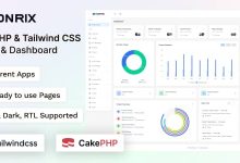 Konrix Nulled - CakePHP Tailwind CSS Admin & Dashboard Template