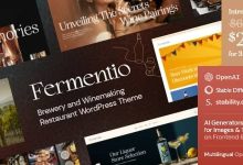 Fermentio v1.0 Nulled - Brewery and Winemaking Restaurant WordPress Theme
