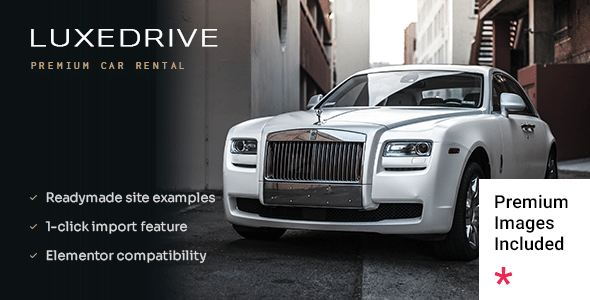 LuxeDrive v1.0 Nulled - Limousine and Car Rental Theme