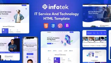 Infotek Nulled - IT Service & Technology HTML Template