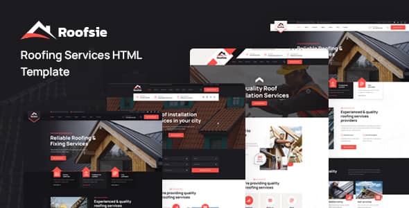Roofsie Nulled - Roofing Services HTML Template