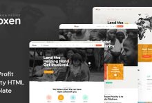 Pifoxen Nulled - Non Profit Charity HTML Template