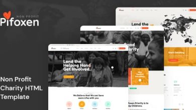 Pifoxen Nulled - Non Profit Charity HTML Template