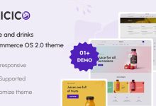 Juicico Nulled - The Juice & Drink Ecommerce Shopify Theme
