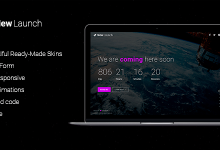 New Launch Nulled - Responsive Coming Soon Page HTML