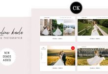 CKARLA Nulled - Minimal Wedding Photography Template