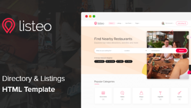 Listeo Nulled - Directory & Listings HTML Template