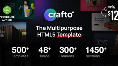 Crafto Nulled - The Multipurpose HTML5 Template