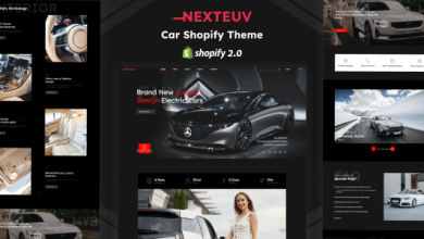 NextEuv Nulled - EV Shop, Single Product Shopify Theme
