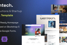 Gentech – IT Solutions & Startup HTML Template
