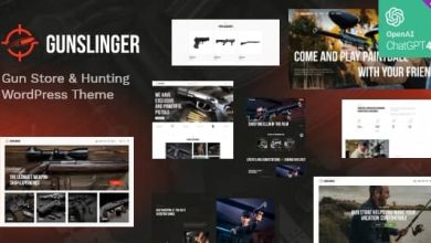 Gunslinger v1.0 Nulled - Gun Store & Hunting WordPress Theme