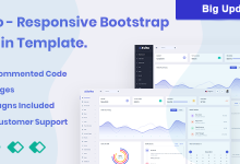 Xvito Nulled - Bootstrap Admin Template
