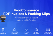 WooCommerce PDF Invoices & Packing Slips v1.5.3 Free