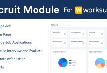 Recruit Module For Worksuite CRM v2.1.6 Free