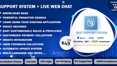 Support System v4.1.4 Nulled - Live Web Chat & Client Desk & Ticket Help Desk