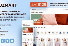 UzMart v1.0 Nulled - Multi-Vendor E-commerce Marketplace