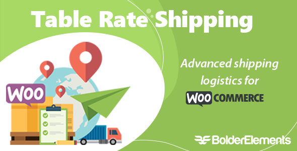 Table Rate Shipping for WooCommerce v4.3.10 Free