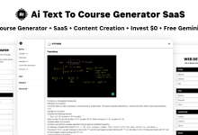 Ai Course Generator v1.0 Nulled - Text To Course SaaS Ai Video & Image Content Payment Earn Gemini React Admin