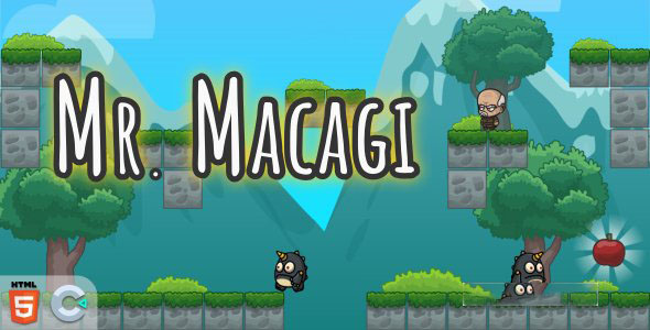 Mr. Macagi Nulled - HTML5 Platform game