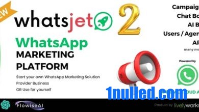 WhatsJet SaaS v2.8 Nulled - A WhatsApp Marketing Platform with Bulk Sending, Campaigns & Chat Bots